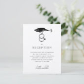 クラフトブラウン ルスティック フィッシング ルアー リング ブラック エンクロージャーカード (スタンド正面)