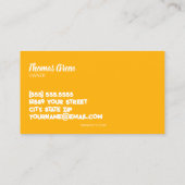 🍺クラフトブルワリー 名刺 (裏面)