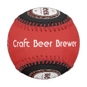 クラフトブルワーチーム 野球ボール (裏面)