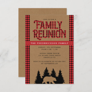 クラフトプレイドベアーファミリー素朴懇親会 招待状