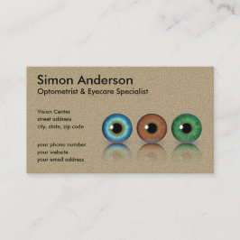 クラフトプロフェッショナル眼球検眼法 名刺