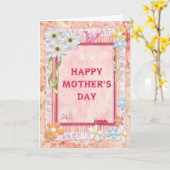 クラフトマザーズデイカード カード (黄色い花)