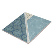 クラフトマンエラアラベスクヴィンテージコラージュ離れ タイル (側面)