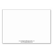 クラフトマンシップ – 出エジプト35:31 テーブルナンバー (裏面)