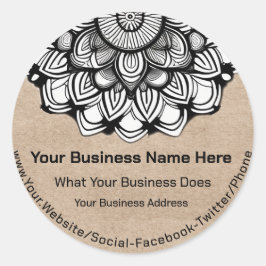 クラフトマンダラ ラウンドシール
