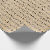 クラフトミュ素朴ージュパルチメントエフエメラアンティーク ラッピングペーパー (角)