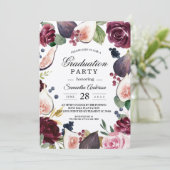 クラフトムーディーズ&バー素朴グンディのイチジク&フラワーフレーム 招待状 (スタンド正面)