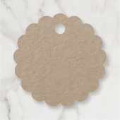 クラフトメイドトゥビー結婚式の引き出物ラベル フェイバータグ (裏面)