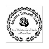 クラフトメパーソナライズされたーカーのアーティストアーティザン セルフインキングスタンプ (デザイン)