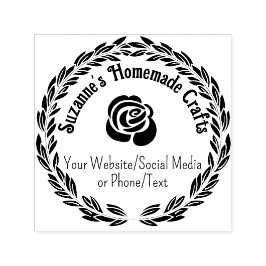 クラフトメパーソナライズされたーカーのアーティストアーティザン セルフインキングスタンプ (デザイン)