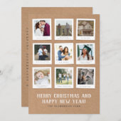 クラフトメモリーブックスタイルクリスマスホリデイ (正面/裏面)