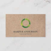 クラフトモダンシンプルエコプロフェッショナル 名刺 (正面)