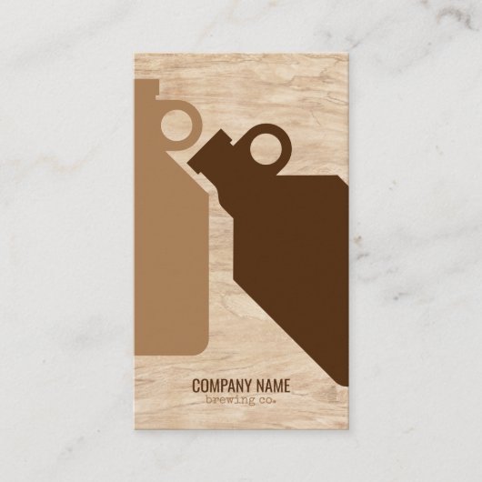 クラフトモダンビアグローラー 名刺 (正面)