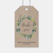 クラフトリーフリースサンキュービター ギフトタグ (正面)