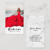 クラフトロッキーマウンテンアドベンチャーガイドビジネスカード 名刺 (正面/裏面)