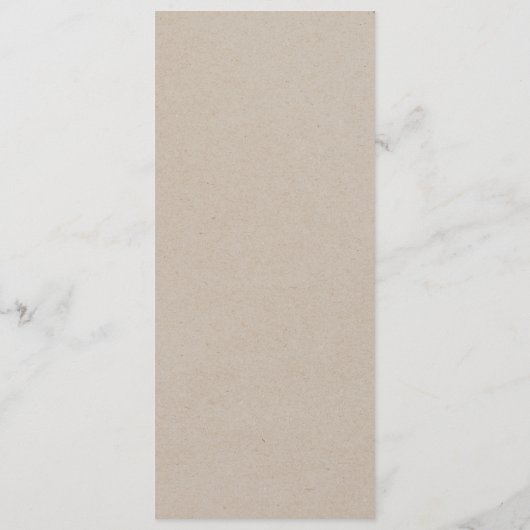 クラフトロッキーマウンテン結婚ズのディナーメニュー メニュー (裏面)