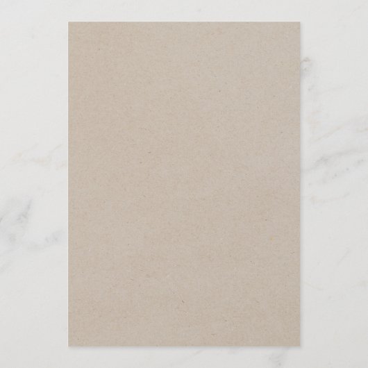 クラフトロッキー山の目的地の結婚式 アドバイスカード (裏面)