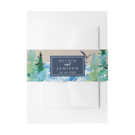 クラフトロッキー結婚マウンテンズベリーバンド 招待状ベリーバンド