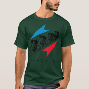 クラフトワークレトロオリジナルファンアートデザイン Tシャツ
