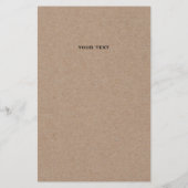 クラフトヴィンテージビーハニーデザイン。 チラシ (裏面)