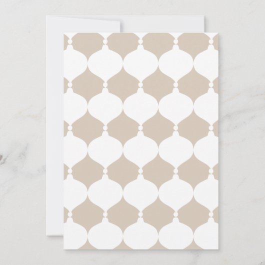 クラフトヴィンテージメリークリスマス 案内状 (裏面)