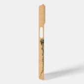 クラフト上のレディ鉛筆グラフィック Case-Mate iPhoneケース (裏面 / 右)