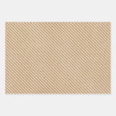 クラフト上の特別なデリバリーワードアーフェイクト ラッピングペーパーシート (正面3)