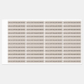 クラフト不正開封明らかなシールハニージャイルセキュリティビニール ラベル (シート)