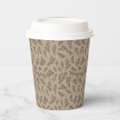 クラフト与えホリ素朴感謝していー紙カップ 紙コップ (左)