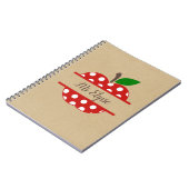 クラフト先生ノートブック – Apple Split ノートブック (左側)