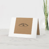 クラフト効果、グラッドキャップ、写真卒業招待状 招待状 (裏面)