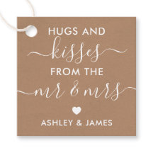 クラフト夫妻のハグとキスラベル