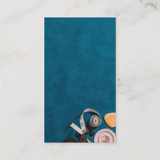 クラフト宇宙 | 裁縫機器 名刺 (裏面)