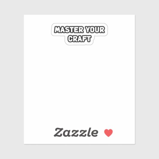 クラフト専門技術を習得する献身スキル シール (シート)