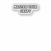 クラフト専門技術を習得する献身スキル シール (正面)