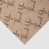 クラフト感謝していブ・ブラウンをパターン化 薄葉紙 (詳細)