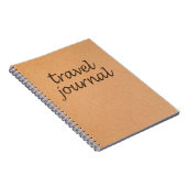 クラフト旅行ジャーナル~の書道旅行ノート ノートブック (右側)