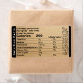 クラフト栄養ファクト出荷ラベル ラベル (インサイチュ)