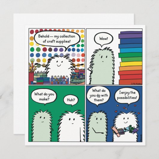 クラフト用品カードのコレクションを見る (正面/裏面)