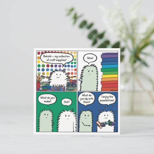 クラフト用品カードのコレクションを見る (スタンド正面)