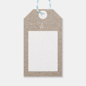 クラフト紙からの特別宅配荷物 ギフトタグ (裏面)