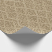 クラフト紙のモザイクギフトの包装紙 ラッピングペーパー (角)