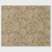 クラフト紙はギフトの包装紙を去ります ラッピングペーパー (フラット)