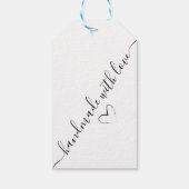 クラフト紙カスタムのロ感謝していゴはギフトラベル ギフトタグ (裏面)