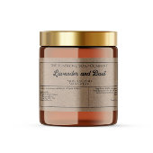 クラフト紙スタイルブラック文字石鹸ラベル ラベル