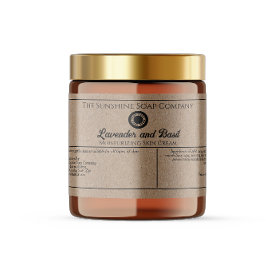 クラフト紙スタイル石鹸ロゴ付き化粧品ラベル ラベル