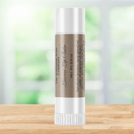 クラフト紙スタイル防水リップバールラベル ラベル