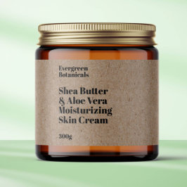 クラフト紙スタイル防水化粧品瓶ラベル ペットボトルラベル