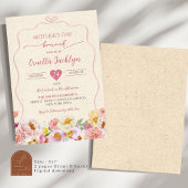 クラフト紙マザーズデイブランチ 招待状