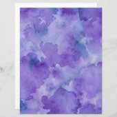 クラフト紙水彩デザイン (正面/裏面)